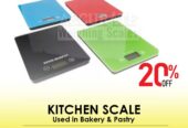 Slim Lcd Digital Display kitchen scale for cooking purposes