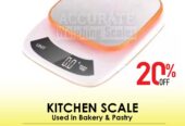 Digital1000g x 0.1g kitchen weighing scale