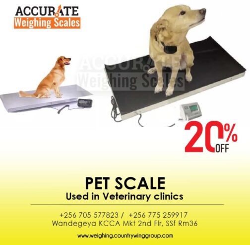 dogs’ weighing scale with optional USB data transfer