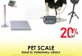 veterinary animal weighing scale with stainless steel cover