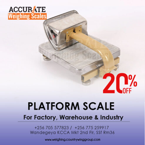 verified light duty platform scale