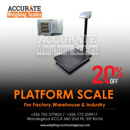 Certified shop for user-friendly platform weighing scales