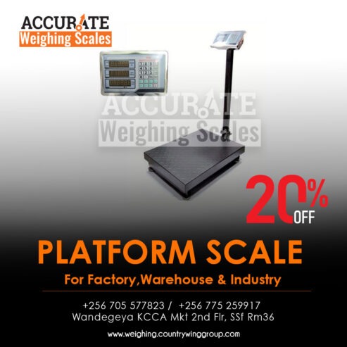 light duty platform scale with reliability and effecient