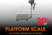 portable world leading industrial light duty platform scale