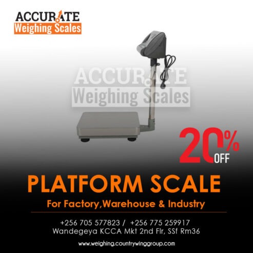 Platform light duty scales that are of quality assurance