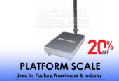 approved trade industrial light duty platform weight scale