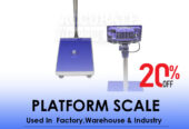 Improved waterproof platform light dutyscale for industrial