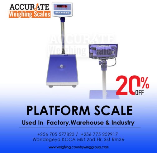 sturdy stainless applicable light duty platform scale