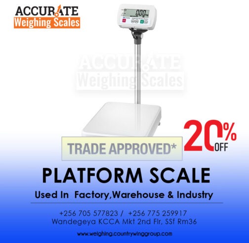 light duty platform weighing scale for accurate measurements