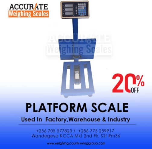 Supplier of light duty weighing scales with wide display