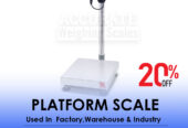 Affordable stainless steel light duty platform scales