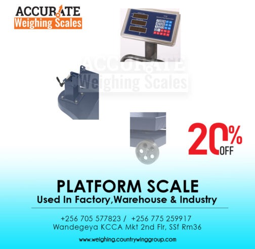 platform light duty scale with U-shapped mild steel