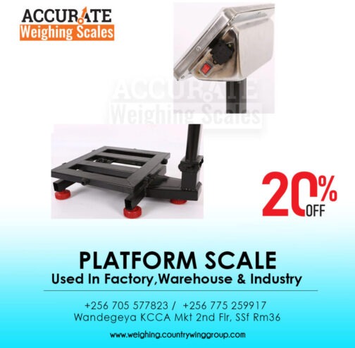 Deal with us for new models of light duty platform scale