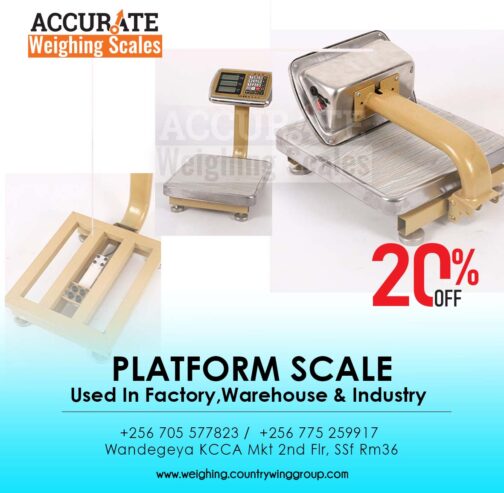 constant corrugated smart light duty platform scale