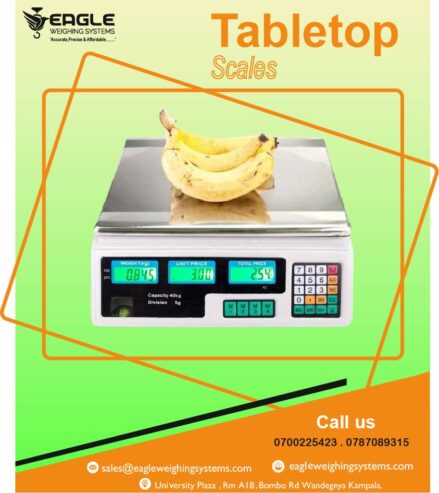 Tabletop Weighing scales price in Uganda +256 7002255423