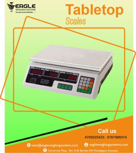 Tabletop Weighing scales company in Uganda +256 787089315