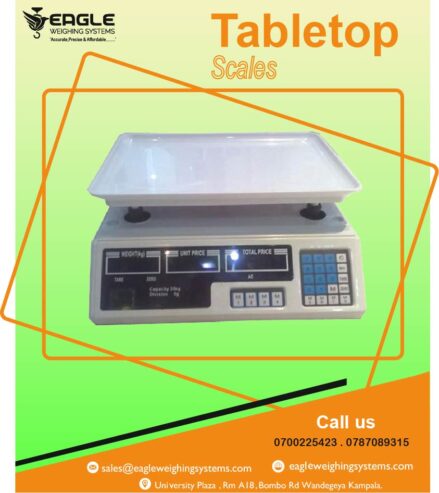 Tabletop Weighing Equipment price in Uganda +256 787089315