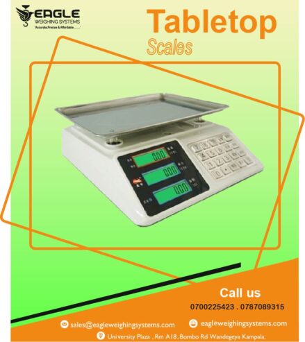 Tabletop Weighing scales price in Uganda +256 700225423