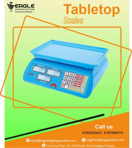 Tabletop Weighing scales price list in Uganda +256 787089315