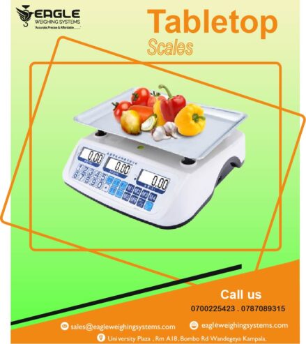 Tabletop Weighing scales cost in Uganda +256 700225423