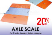 Axle trucks scales with digital high definition monitor