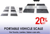 One deck axle type trucks scale with 3.2* 2.2m platform