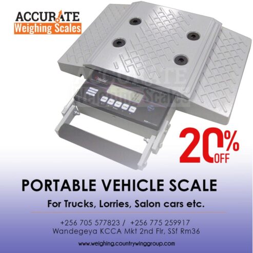 digital axle car scales with maximum resolution display