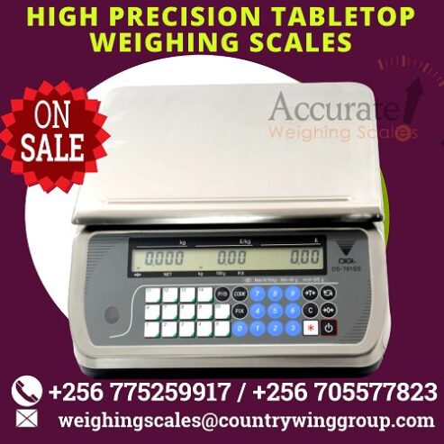 digital analytical balance with initial and final readings