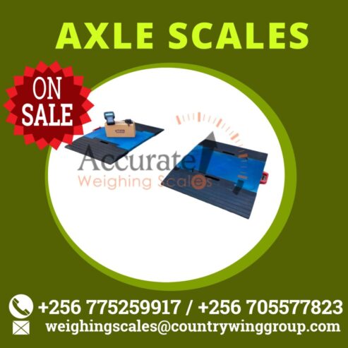 portable weigh pads with maximum capacity up to 40 tons