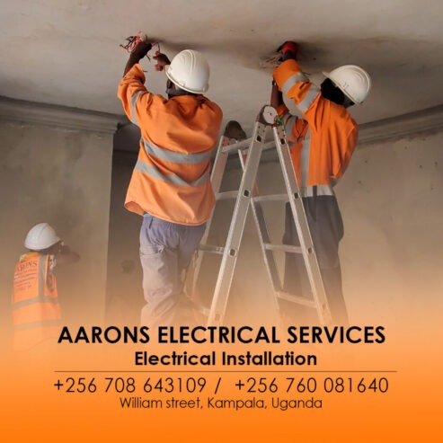 Aarons Best electrical company in Uganda