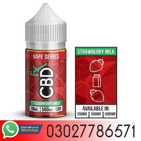 CBDFX Vape Series Strawberry Milk In Pakistan – 03027786571