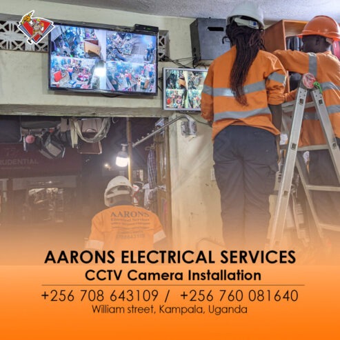 CCTV Camera in Uganda for sale Aarons Electrical