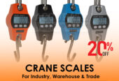 digital crane weighing scale optional stainless-steel swivel