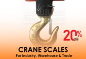 digital crane hanging weighing scales with a 300kg capacity