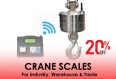 Crane weighing scales of 5g divisions in store at suppliers