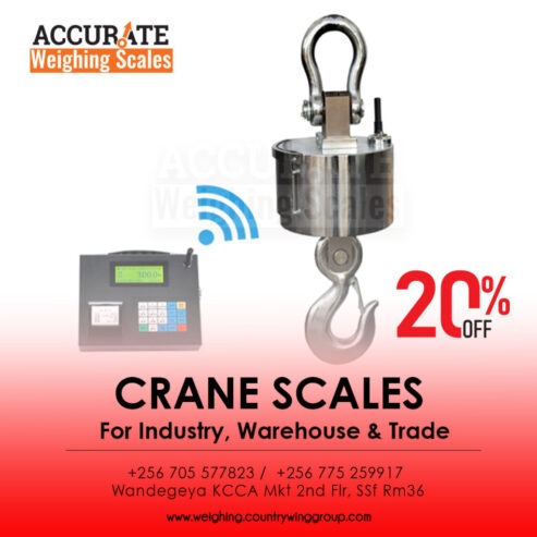 Crane weighing scales of 5g divisions in store at suppliers