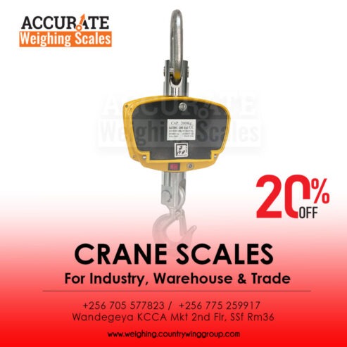 Crane weighing scales of 5g divisions in store at suppliers