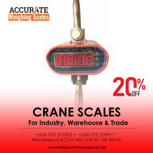 Heavy duty crane weighing scales with Bluetooth module