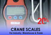 Get light duty Crane weighing scale with Alloy steel housing