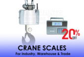 Protection suitcase for heavy duty crane weighing scales