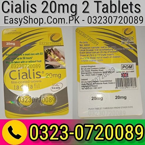 Cialis 20mg 2 Tablets – 03230720089 Order Now