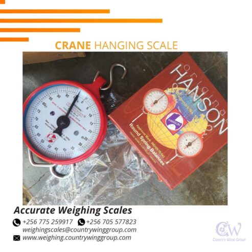 Dial Hanson Crane weighing Scale Hanging hook type Kampala