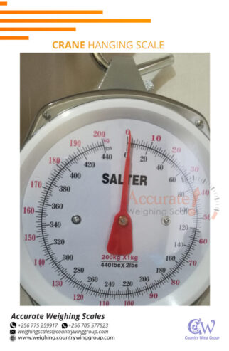 portable dial crane hanging scale with stainless steel