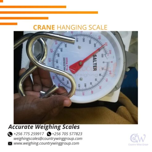 Dial Crane weighing Scale double hook type Kampala