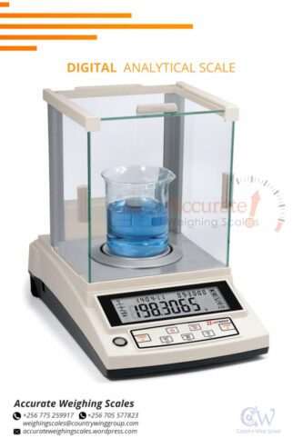 analytical laboratory balance with EMF sensor for accuracy