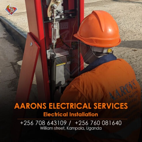 Top electrical installation service in Kampala Uganda