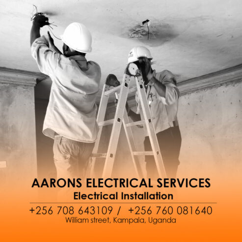 Certified Electricians in Kampala Uganda Aarons Electrical