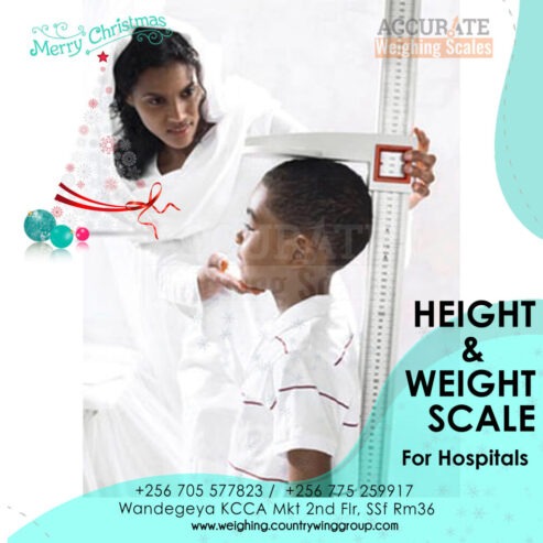 Mechanical type weight and height medical scale in Kampala