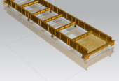 weighbridge vehicle scales with reduced cabling complexity