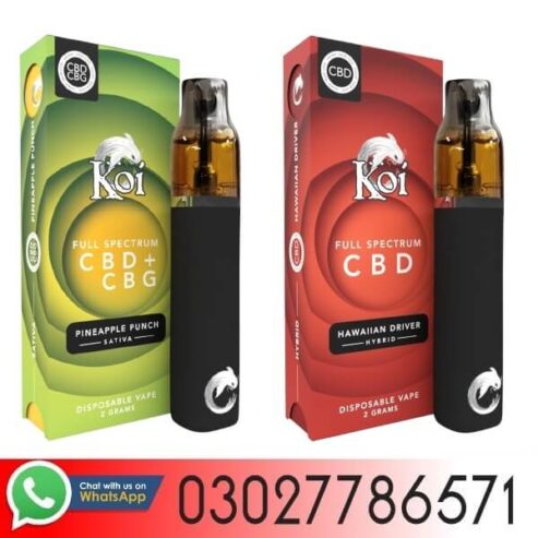 Koi Full Spectrum CBD Disposable Vape Bar In Pakistan – 0302